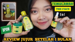 REVIEW JUJUR PEMAKAIAN KRIM TEMULAWAK THE FACE BPOM SELAMA 1 BULAN