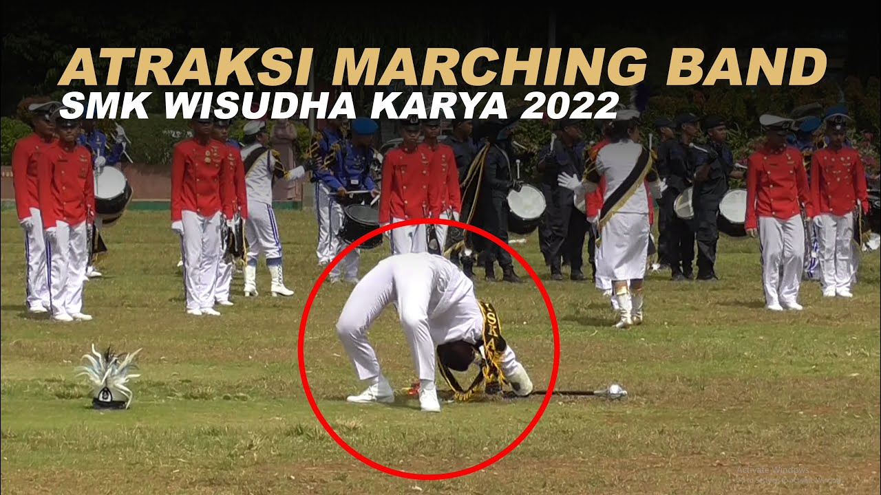 TERBARU, ATRAKSI PARADE DRUM BAND WISUDA KARYA 2022 (Full video)