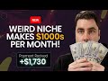 This Weird Niche Is Making $1000s Per Month Online &amp; I Show You How! (Make Money Online)