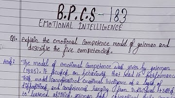 #Ignou BPCS -183 #Free Solved Assignment 2020-21 By STUDY ZONE