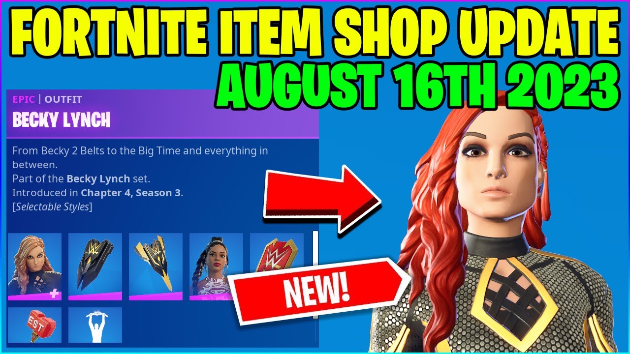 Fortnite x WWE Becky Lynch & Bianca Belair Bundle: Release Date, Price &  Contents