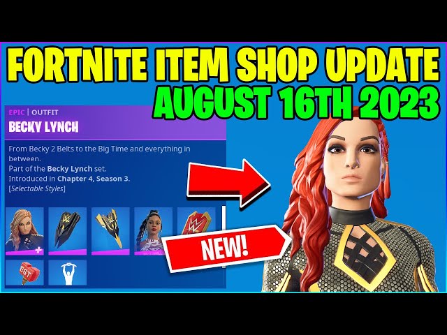 Fortnite x WWE Becky Lynch & Bianca Belair Bundle: Release Date, Price &  Contents