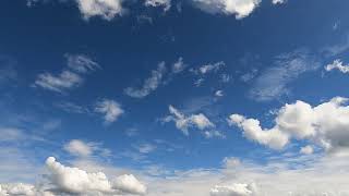 Time Lapse Calming Midday Clouds