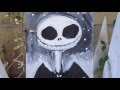 Inspyr arts spooky skellington  5 minute painting tutorial