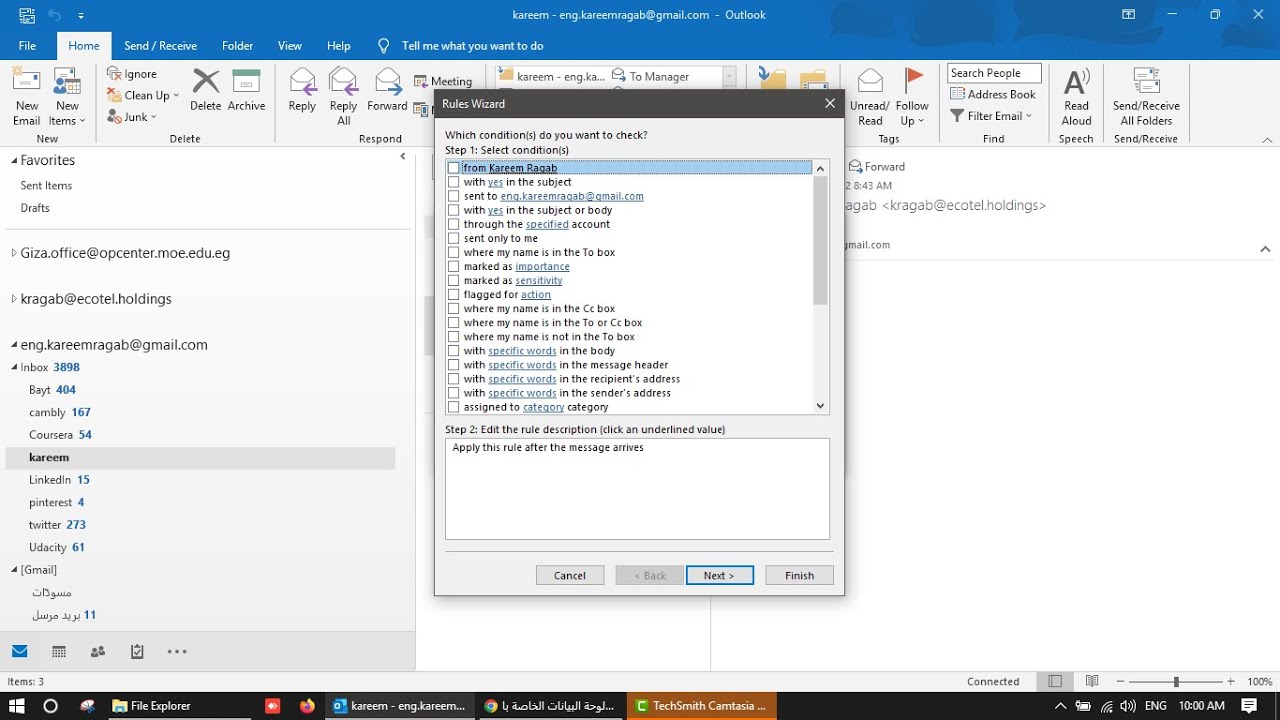  Rules How To Create Rules To Move Email Messages To