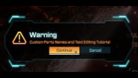 Custom Part Names (NOT REENERGIZED IF YOU SEE IT THERE CONTACT ME)