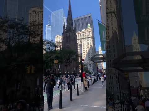 #shorts #newyorkcity #manhattan #broadway #trinitychurch #music