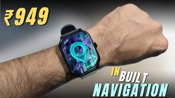 Smartwatch with Map Navigation⚡Boat Storm Call 3 Plus