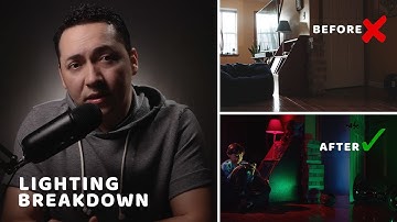Cinematography Lighting Breakdown (USING COLOR CONTRAST)
