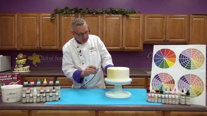 Introduction to Airbrushing in Cake Decorating 