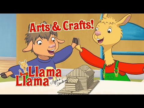 Arts and Crafts Compilation | Llama Llama