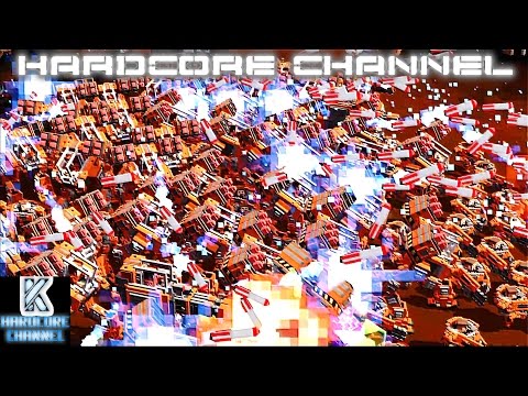 8 bit invaders - прохождение ГМП Hardcore =5= Воздушная тревога