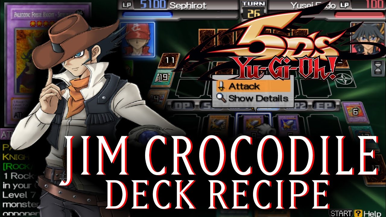 yugioh jim crocodile deck Complete Custom for Yu-Gi-Oh! GX Jim Crocodile Deck Vs. Yusei