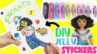 Disney Encanto Mirabel DIY Jelly Stickers Activity Kit! Crafts for kids