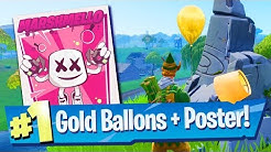 pop 10 golden balloons locations marhsmello showtime poster fortnite season 7 week 9 challenges duration 3 37 - fortnite balloons locations