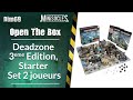 Peinture sur figurines open the box  deadzone 3me edition 