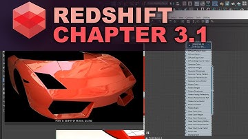 Redshift renderer car paint material in 3ds Max. Episode 1