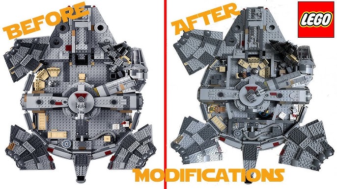 Unboxing Lego Star Wars Millenium Falcon 75257 4K 