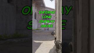 Inferno Long Oneway Smoke #cs2 #counterstrike #cs2inferno #infernosmokes #gaming #cs2update #cs2skin