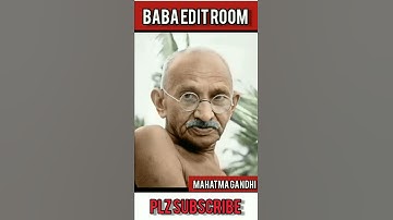 Mahatma Gandhi Transformation 1868 to 1948❣️✅ #shorts #transformationvideo #youtubeshorts