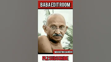 Mahatma Gandhi Transformation 1868 To 1948 Shorts Transformationvideo Youtubeshorts 