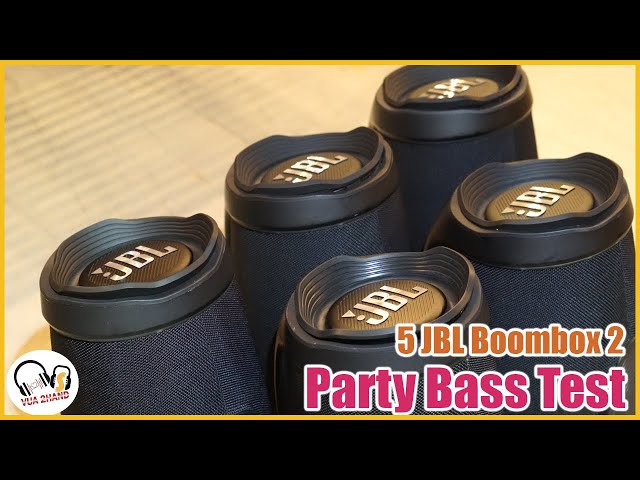 Connect 5 jbl boombox 2 Bass test | Âm thanh căng quá căng 😍😍😍