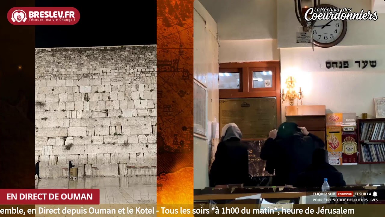 Tikoun Haclali ensemble live Ouman Kotel -  18 février 024
