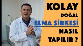 Evde Kolay Doğal Elma Si̇rkesi̇ Nasil Yapilir Organi̇k İyi̇ Si̇rke Tari̇fi̇ Yapilişi Yapimi Kurulur