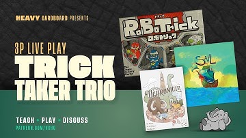RoboTrick- 3p Teaching, Play-through, & Roundtable by Heavy Cardboard