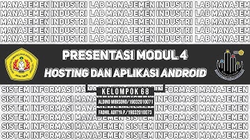 MODUL 4 HOSTING DAN APLIKASI ANDROID 19-071 & 19-073