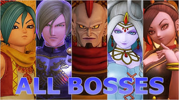 Dragon Quest XI: Echoes of an Elusive Age - All Boss Fights & Ending (PC Gameplay)