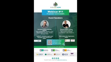 RECLAIM Network Plus Webinar #11 - SIMPaCT : Australia’s largest smart GBGI & Regenerative Design