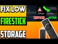 🔴FIX LOW FIRESTICK STORAGE USING TDUK FIREOS UPDATE BLOCKER !