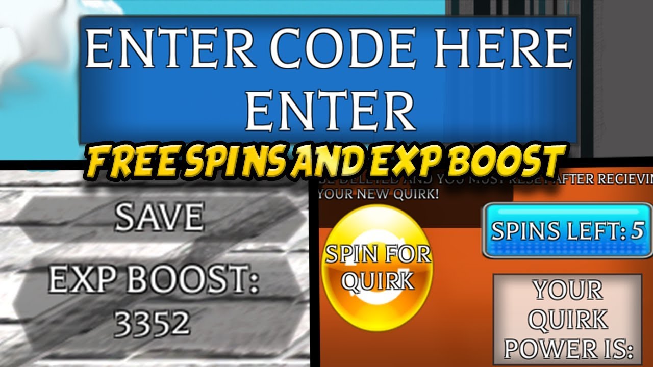 Hero Academy Tempest Free Quirk Spins And Exp Boost Code