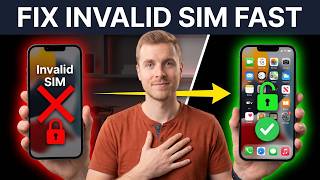 Quick carrier unlock, fix invalid SIM errors in minutes