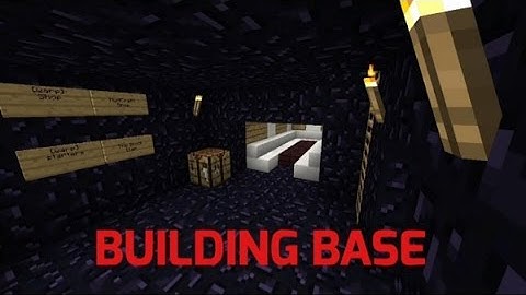 Base Building - Minecraft PE Factions - #1