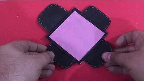 QUADRUPLE SLIDER CARD TUTORIAL | DIY | 4 SIDED SLIDER CARD | FOR SCRAPBOOK AND EXPLOSION BOX IDEAS