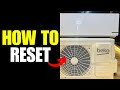 How To Reset Beko Air Conditioner