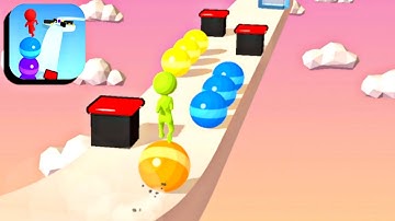 Stack Rider - All Levels 7-8 Gameplay (iOS,Android)