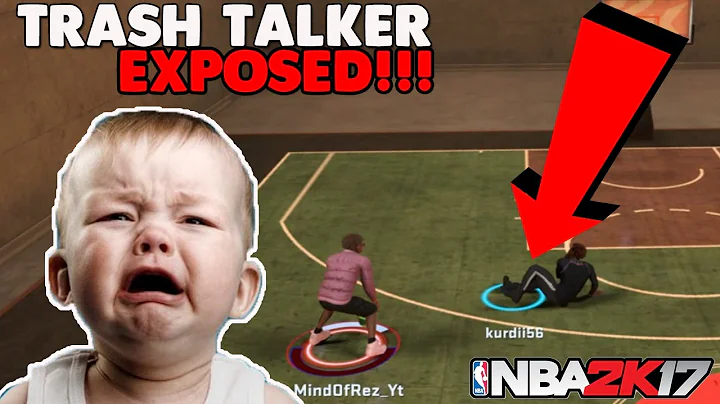 RACIST LITTLE KID TRASH TALKER EXPOSED!!! - 1V1 MYCOURT NBA 2K17 - i IF I LOSE I RESET REP OMG!!!!