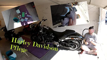 Wie pflege ich eine Harley-Davidson?