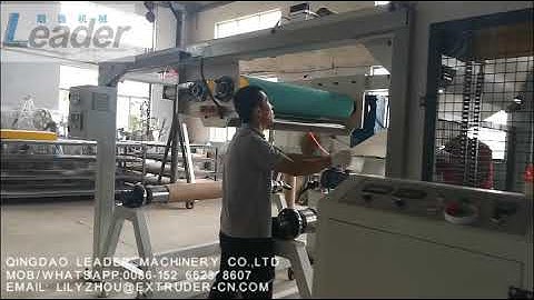 High capacity PS PP foil extrusion line