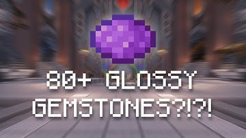 HOW To MAXIMIZE Glossy Gemstone Rates During Mining Fiesta - Hypixel Skyblock Guide