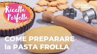 PASTA FROLLA: la RICETTA PERFETTA di GIALLOZAFFERANO😋💛