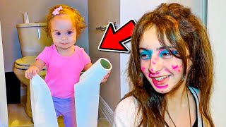 A HAILEY TEM UMA BABÁ do MAL! O FILME - Pai Também Vloga