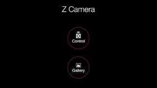 Z Camera E1 - Android App showing settings screenshot 2