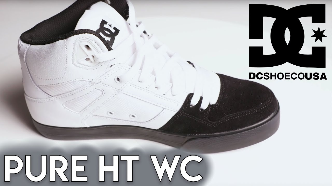 DC Pure HT WC Skate Shoes - YouTube