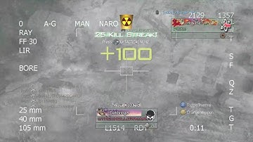 MW2, Nuke with every gun Ep.15 - L86 LSW (1080p)