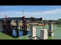 Как проходит строительство нового Яблоновского моста в Краснодаре / июнь 2022