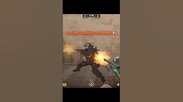 NO SCOPE + HEADSHOT = CS2 MOMENT 💀🔥